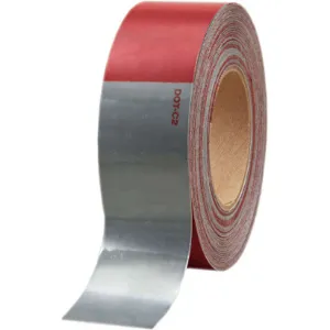 REFLEXITE 19160 Reflective Tape W 2 Inch White/red | AE9UEH 6MFZ1