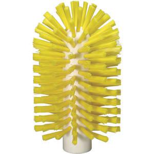 REMCO 5380-90-6 Tube Brush Yellow Stiff Polypropylene 3-1/2 x 6-1/4 | AC7WVM 38Y561