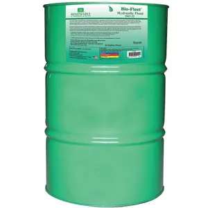 RENEWABLE LUBRICANTS 80816 Bio Fleet Hydraulic Fluid, Grade 22, Drum 55 Gallon Capacity | AF9ZCM 30WK83