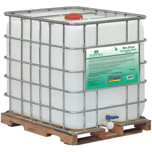 RENEWABLE LUBRICANTS 80817 Bio Fleet Hydraulic Fluid, Grade 22, Tote Per Gallon | AF9ZCN 30WK84