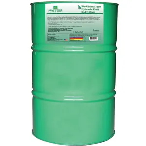 RENEWABLE LUBRICANTS 81046 Bio Ultimax Hydraulic Fluid AW 1000, Grade 10W40, Drum 55 Gallon Capacity | AF9ZCY 30WK93