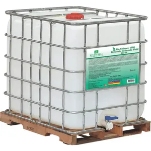 RENEWABLE LUBRICANTS 81067 Bio Ultimax 1500 Dielectric Hydraulic Fluid, Grade 46, Tote Per Gallon | AF9ZDD 30WK98