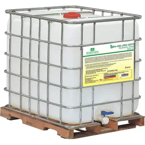 RENEWABLE LUBRICANTS 81147 Bio MIL PRF 32073 Hydraulic Fluid, Grade 15, Tote Per Gallon | AF9ZDJ 30WL04