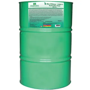 RENEWABLE LUBRICANTS 81326 Bio Ultimax 1200LT Hydraulic Fluid, Grade 22, Drum 55 Gallon Capacity | AF9ZDU 30WL13