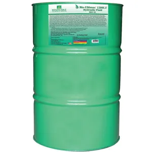 RENEWABLE LUBRICANTS 81336 Bio Ultimax 1200LT Hydraulic Fluid, Grade 32, Drum 55 Gallon Capacity | AF9ZCD 30WL16