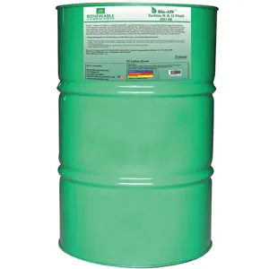 RENEWABLE LUBRICANTS 81726 Bio AW Turbine R&O Fluid, Grade 68, Drum 55 Gallon Capacity | AF9ZEF 30WL28