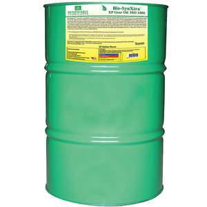 RENEWABLE LUBRICANTS 82486 Bio SynXtra Gear Oil, Grade 1000, Drum 55 Gallon Capacity | AF9ZER 30WL44