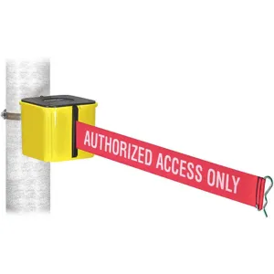 RETRACTA-BELT WH412YW15-AAO-HC Retractable Belt Barrier Yellow 15 feet | AH9KXF 40CK51