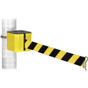 RETRACTA-BELT WH412YW20-HC-BYD Warehouse Barrier 20 Feet Black/yellow Belt | AF7GGG 20YU70