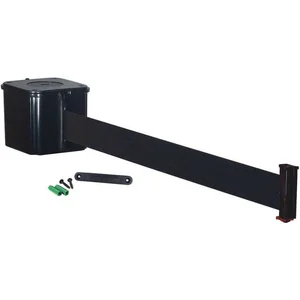 RETRACTA-BELT WM412SB30-BK-RE Retractable Belt Barrier 30 feet Black | AH9KYL 40CL25