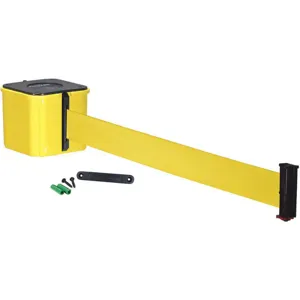 RETRACTA-BELT WM412YW25-YW-RE Retractable Belt Barrier 25 feet Yellow | AH9KYG 40CL02