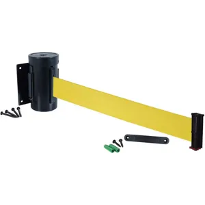 RETRACTA-BELT WM700SB-YW-RE Wall Barrier 10 Feet Yellow Belt | AF7GHP 20YV05