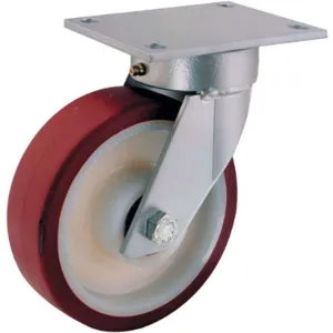 REVVO TFK 125 NT0E Rigid Plate Caster 550 Lb 5 Inch Diameter | AA7LYK 16D130