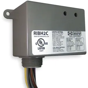 FUNCTIONAL DEVICES INC / RIB RIBH2C Enclosed Pre-wired Relay (2) Spdt 10a | AB9QLT 2ERZ7