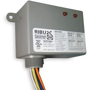 FUNCTIONAL DEVICES INC / RIB RIBU2C Enclosed Pre-wired Relay (2) Spdt 10a | AB9QLR 2ERZ6