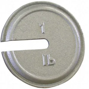 RICE LAKE 12842 Calibration Weight 1 lb. Polished | AA6YYV 15F045