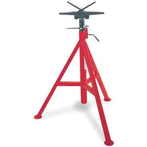 RIDGID 56662 V-Head Pipe Stand, 1/8 To 12 Inch Pipe Capacity | AD7ACF 4CX07