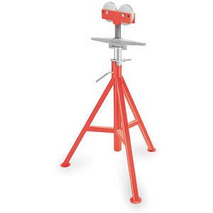 RIDGID 56672 Roller Head Pipe Stand, 1/8 To 12 Inch Pipe Capacity | AC9APX 3FE65
