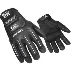 RINGERS GLOVES 143-08 Glove Impact Resistant S Black Pr | AC4LBL 30D752