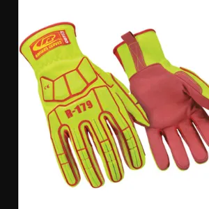 RINGERS GLOVES 179-13 Impact Gloves 3XL Full Finger PR | AH6VKP 36GN44