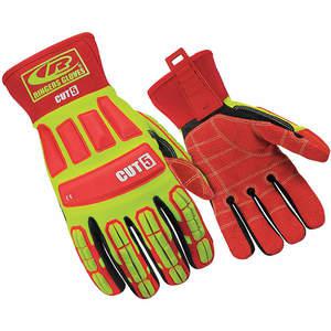 RINGERS GLOVES 299-09 Cut Resistant Gloves M Yellow/red Pr | AF7AZL 20TN93