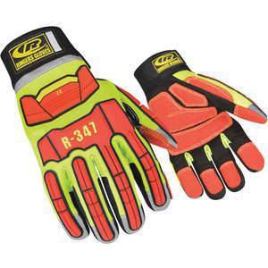 RINGERS GLOVES 347-12 Glove Rescue Cut Resistant 2xl Hi-visibility Pr | AC4LEX 30D899