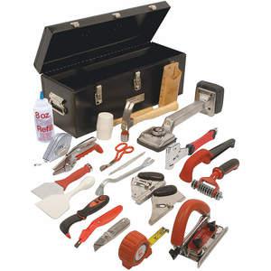 ROBERTS 10-750 Carpet Installation Kit With 24 Inch Tool Box | AB3HLG 1TGH6