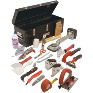 ROBERTS 10-750 Carpet Installation Kit With 24 Inch Tool Box | AB3HLG 1TGH6