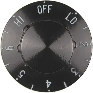 ROBERTSHAW 40-355 Temperature Dial Black | AB8RHF 26X369