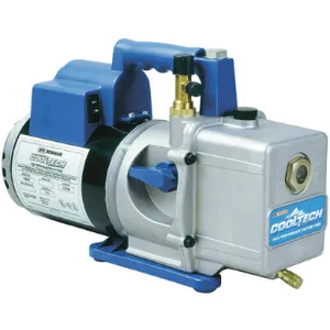 ROBINAIR 15400 Vacuum Pump, 4 CFM, 2 Stage, 15 Oz Oil Capacity | AG9ETR 19XY37