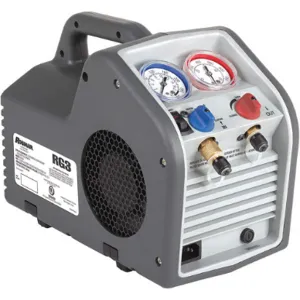 ROBINAIR RG3 Refrigerant Recovery Machine, 115V, NEMA 5-15p Male Plug | AG6RMQ 46C629