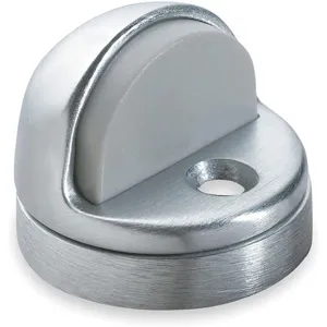 ROCKWOOD 441CU.26D Dome Door Stop Floor Mount Satin Chrome | AG6PVC 3HHY6