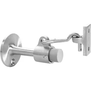 ROCKWOOD 477.26D Hook-style Door Holder 2-1/4in Satin Chrome | AC9LWV 3HHT7