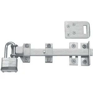 ROCKWOOD 582-8.26D Surface Bolt Satin Chrome | AC9LZC 3HJD9