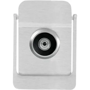 ROCKWOOD 614V.26D Door Knocker With Viewer Satin Chrome | AC9MAM 3HJH6