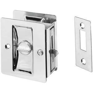 ROCKWOOD 891.26D Locking Pocket Door Pull Handle Brass | AC9MAW 3HJJ5