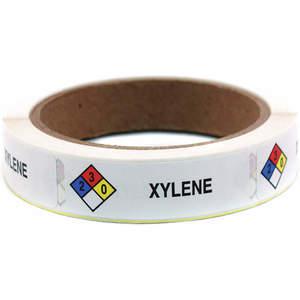 ROLL PRODUCTS 141537 Item Hazardous Chemical Label Xylene - Pack Of 250 | AF4ZNY 9T872