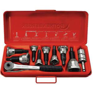 ROTHENBERGER 22124 Tee Extractor Set 1/2 To 1-1/8 Inch 8 Pc | AF2RDF 6XGA8