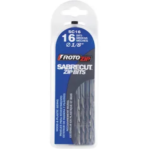 ROTOZIP SC16 Sabercut Drywall Bit High Speed Steel Pk 16 | AE4DJN 5JLT1