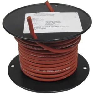 ROWE SW185M3050 Oxide Ignition Wire Red 18 Awg 50 Feet | AC4XAE 31A105