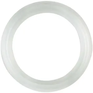 RUBBERFAB 42RXPX-075 Gasket Size 3/4 Inch Tri-clamp Silicone | AE6DEY 5PYA9