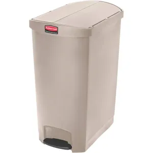 RUBBERMAID 1883553 Trash Can Rectangular 24 gallon Beige | AH8JGX 38UJ57