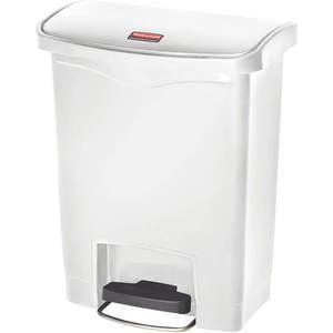 RUBBERMAID 1883555 Wastebasket Rectangular 8 gallon White | AH8JGV 38UJ55