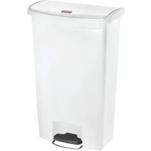 RUBBERMAID 1883559 Trash Can Rectangular 18 gallon White | AH8JGT 38UJ53