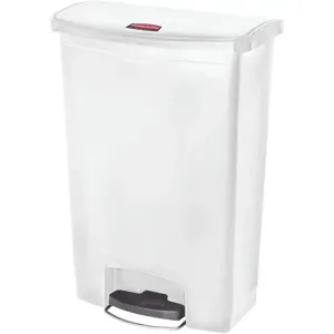 RUBBERMAID 1883561 Trash Can Rectangular 24 gallon White | AH8JGQ 38UJ51