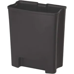 RUBBERMAID 1883623 Rigid Liner Rectangular 7-1/2 gallon Black | AH8JHH 38UJ67