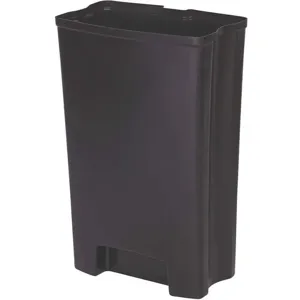 RUBBERMAID 1883626 Rigid Liner Rectangle 23-1/2 gallon Black | AH8JHP 38UJ73