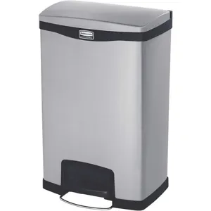 RUBBERMAID 1901992 Trash Can Rectangular 13 gallon Black | AH8JGG 38UJ43