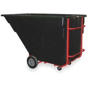 RUBBERMAID FG104500BLA Tilt Truck Standard 2-1/2 Cubic Yard 1900 Lb | AE4NTZ 5M644