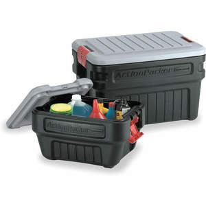 RUBBERMAID FG11720438 Attached Lid Container 3.2 Cu Feet | AC4DKN 2YU13